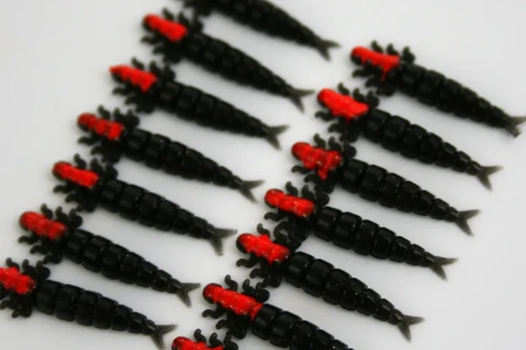 microlarvae chruscik honey and pepper ultralight softlure przyneta fishchaser.webp