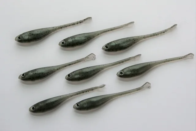minimaster pintail smoke and pepper ultralight softlure przyneta fishchaser.webp