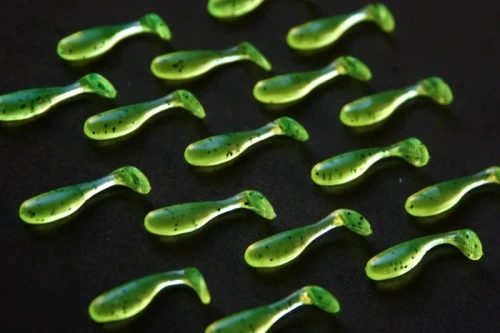 nanomaster chartreuse  and  pepper ultralight softlure przyneta fishchaser.webp
