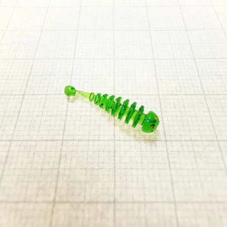 Wabik 20mm Transparent Green BratkoBaits Handmade.webp