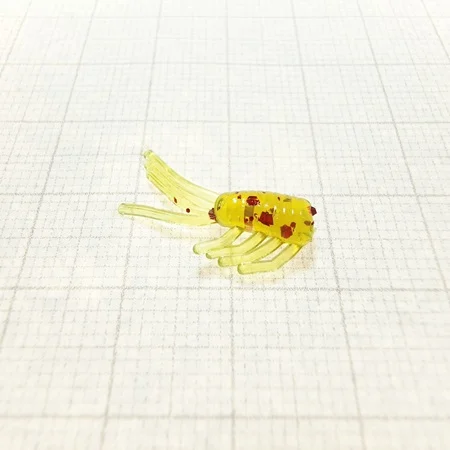 Kiełż Transaparent Yellow Woldanski Handmade Bratko.webp